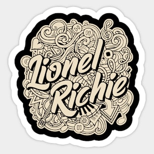 Lionel Richie - Vintage Sticker